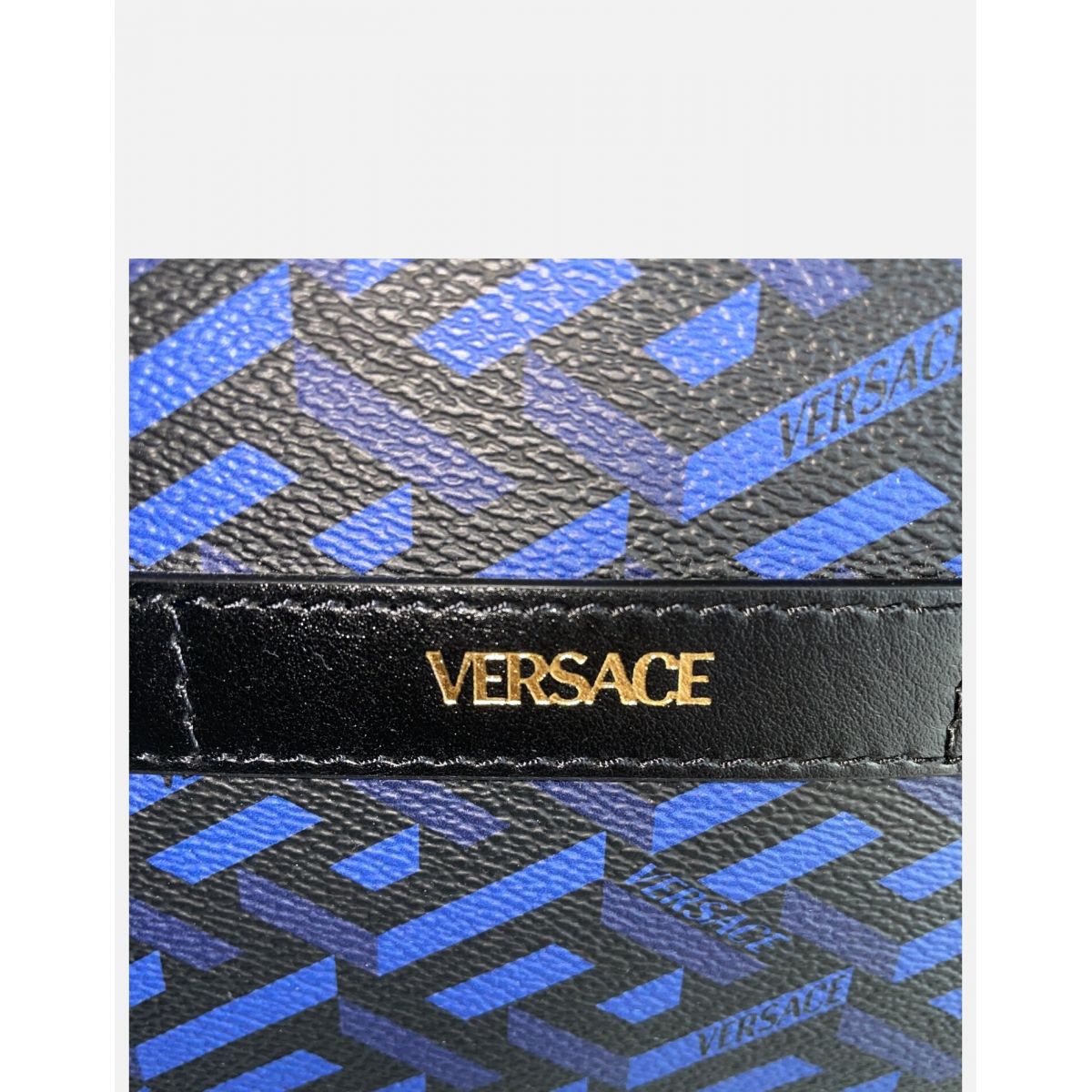 Рюкзак Versace La Greca Signature синий Рюкзак Versace La Greca Signature синий