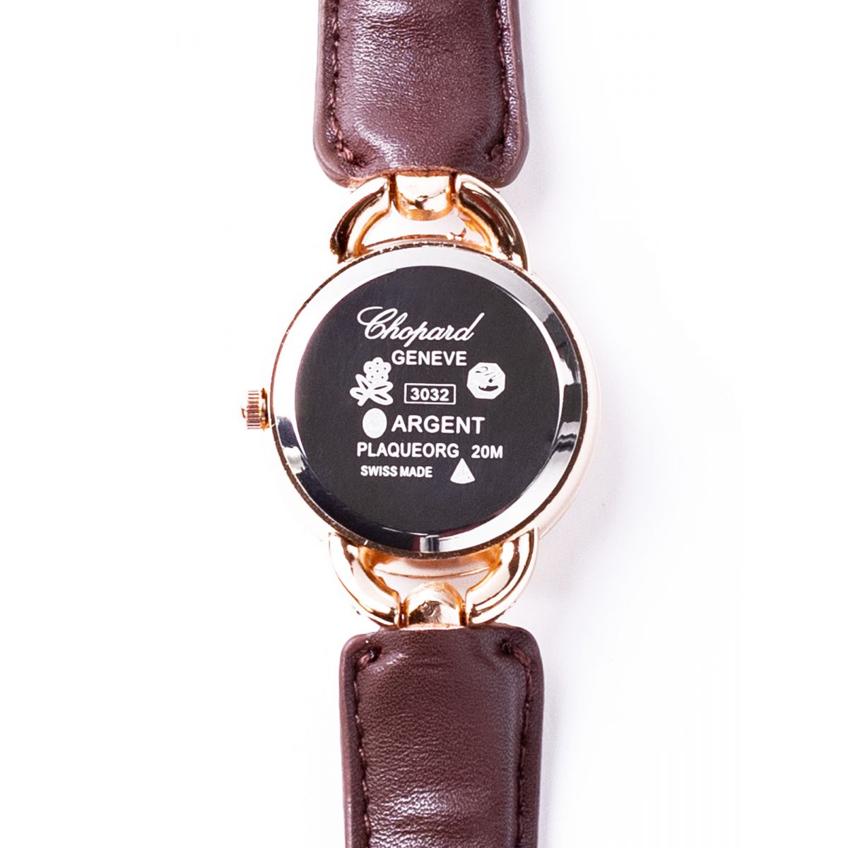 Наручные часы Chopard GBR золотой/коричневый Наручные часы Chopard GBR золотой/коричневый
